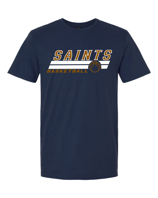 SAINTS Basketball Tee – Gildan Softstyle® Unisex