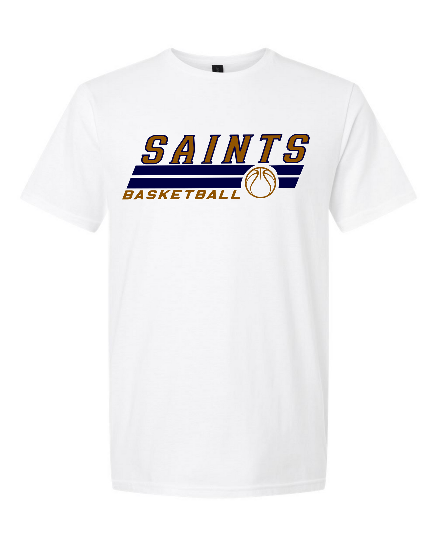 SAINTS Basketball Tee – Gildan Softstyle® Unisex