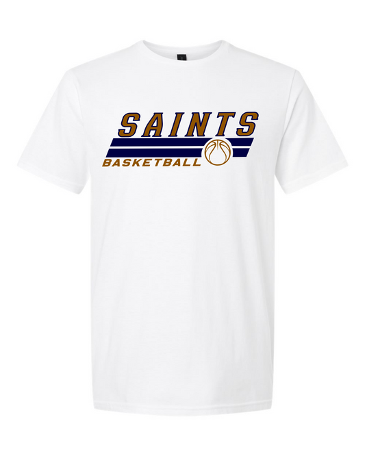 SAINTS Basketball Tee – Gildan Softstyle® Unisex