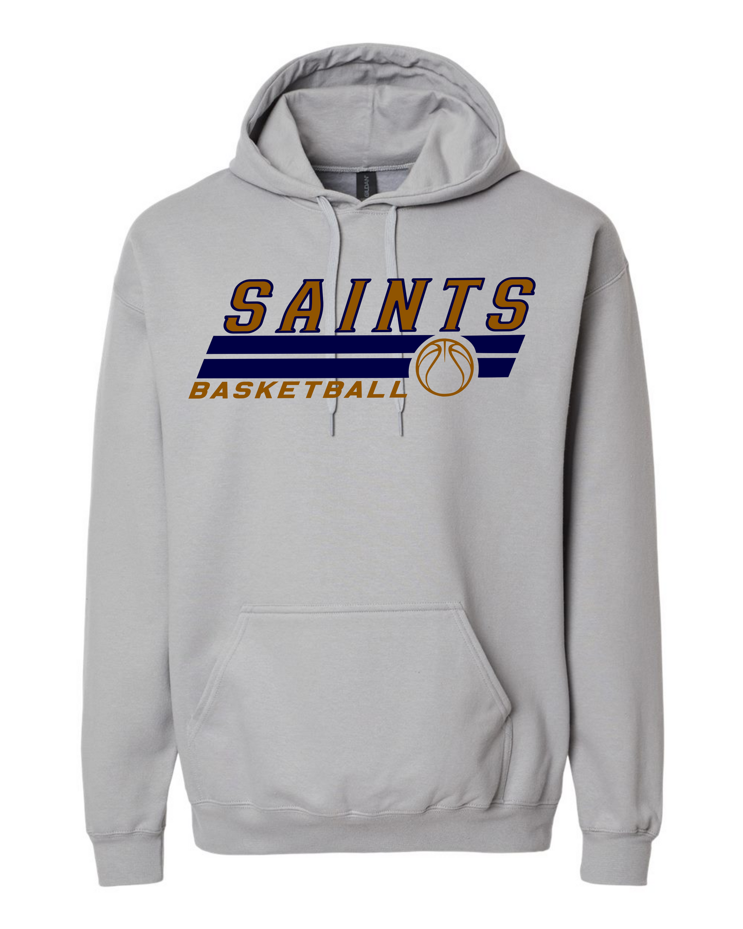 SAINTS Basketball Hoodie – Gildan SF500 Softstyle Midweight