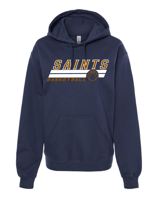 SAINTS Basketball Hoodie – Gildan SF500 Softstyle Midweight
